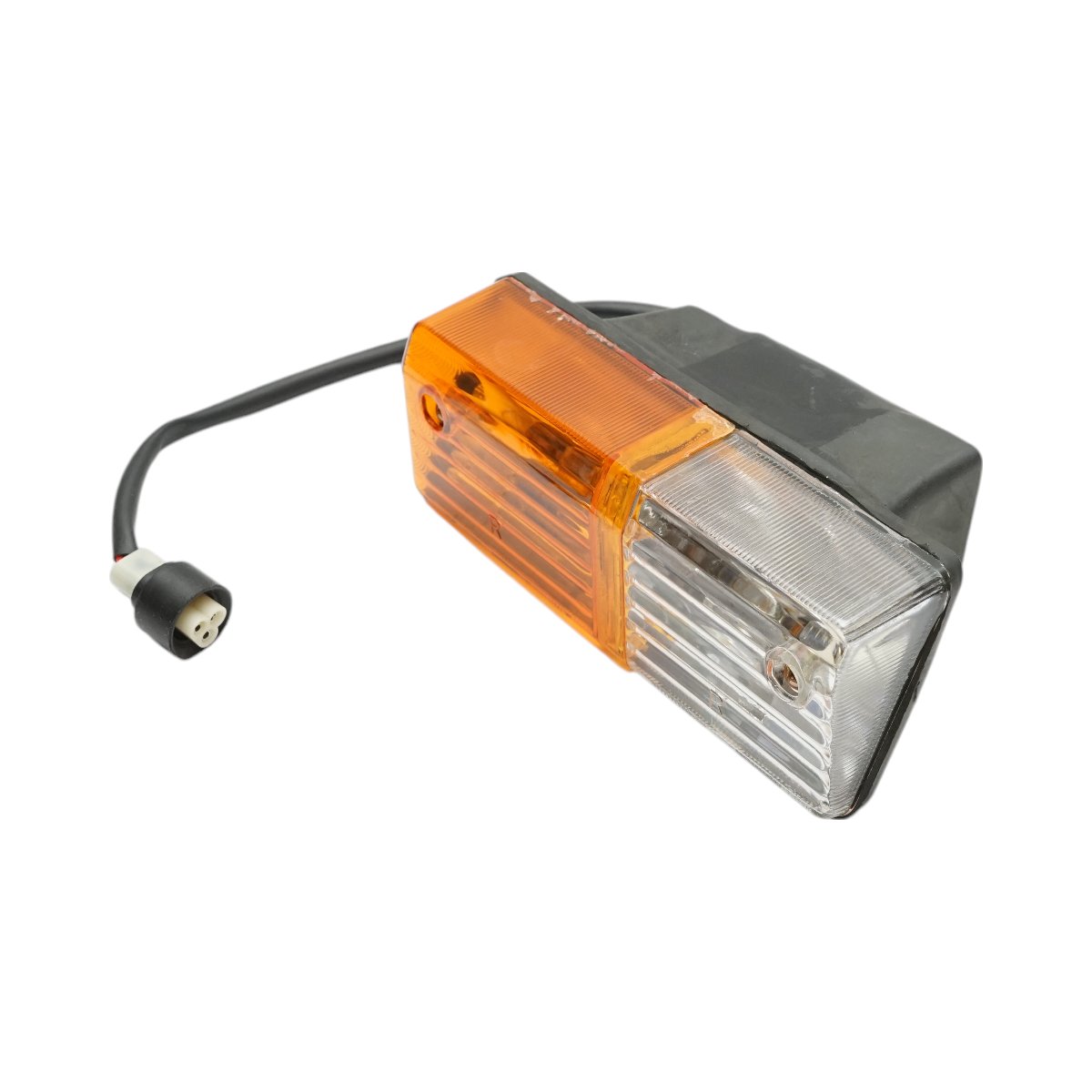 Lampa semnalizare dreapta fata Fiat, Massey Ferguson, Landini, Case IH 12V/5W, 160x60mm cod OEM 5124111, 5124113, 87569358, 9958319, 4997265, 4999859, SF4999859, 1425884M93, VPM3633, 400481AA